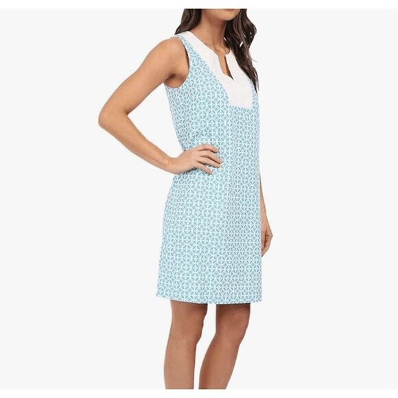 Pendleton Women's Vista Retro Floral Pattern Summer Sleeveless Shift Dress - SZ - Picture 9 of 11